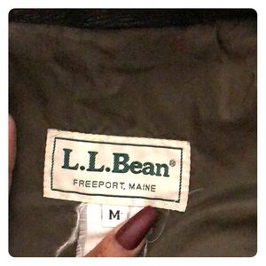 L.L Bean Leather Jacket